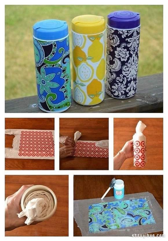 废品旧物改造利用 手工DIY实用生活日用品(图6)