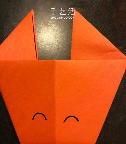 幼儿手工折纸狐狸的最简单方法图解(图8) 幼儿手工折纸狐狸的最简单方法图解(图8)