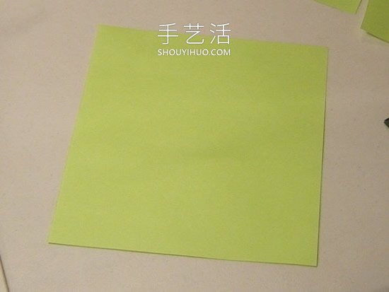 简单折纸立体圣诞树的折法详细步骤图(图16) 简单折纸立体圣诞树的折法详细步骤图(图16)