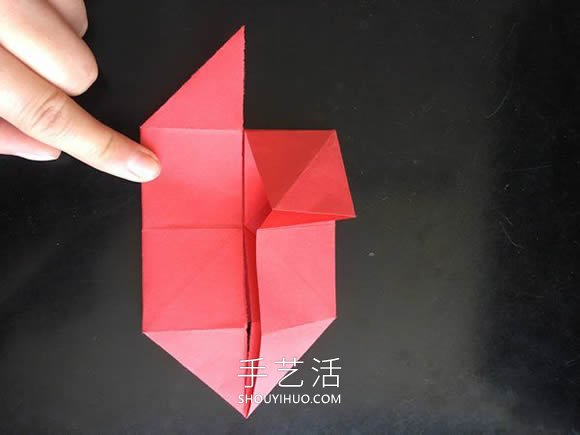 小花篮的折纸方法简单教程(图7) 小花篮的折纸方法简单教程(图7)
