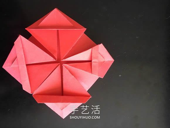小花篮的折纸方法简单教程(图9) 小花篮的折纸方法简单教程(图9)