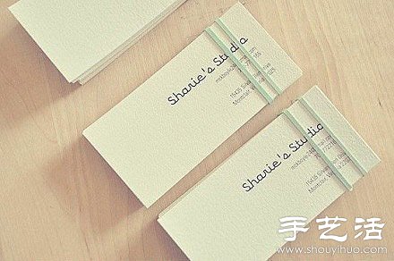 创意DIY个性彩虹名片(图2)