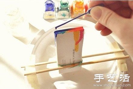 创意DIY个性彩虹名片(图6)