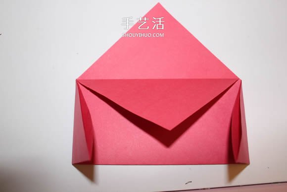 可以插在角落的水母书签的折法图解(图8)