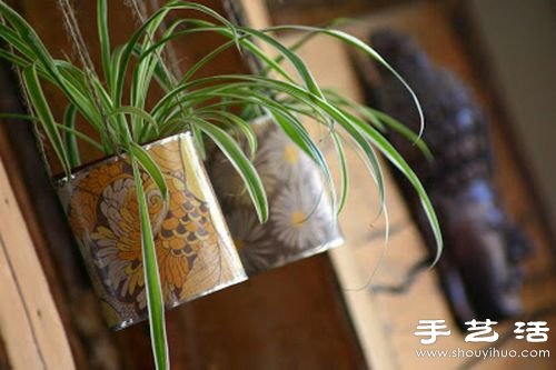 废品利用:12个废物利用小技巧DIY创意盆栽(图2)
