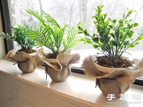 废品利用:12个废物利用小技巧DIY创意盆栽(图4)