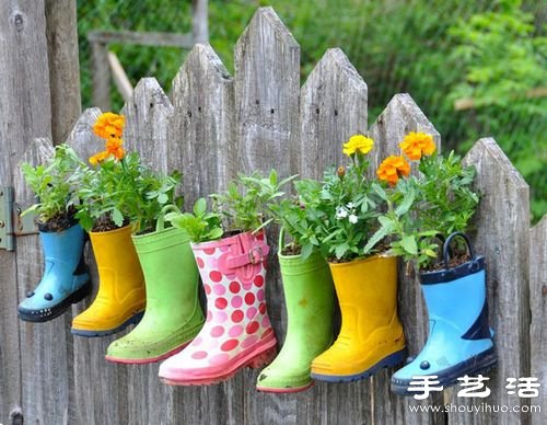 废品利用:12个废物利用小技巧DIY创意盆栽(图7)