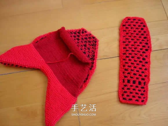 保暖拖鞋的编织方法 冬天穿拖鞋的做法图解(图6) 保暖拖鞋的编织方法 冬天穿拖鞋的做法图解(图6)