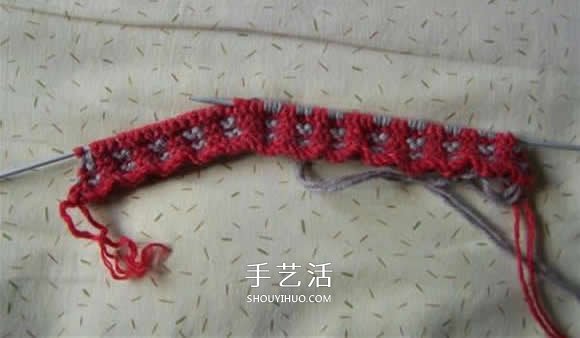 棒针编织拖鞋的步骤图 毛线拖鞋的编织方法图解(图19) 棒针编织拖鞋的步骤图 毛线拖鞋的编织方法图解(图19)