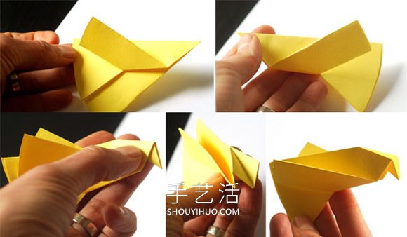 适合学龄前孩子！最简单折纸小鸟图解教程(图3)