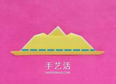 儿童手工折纸皇冠的教程 芭比公主皇冠的折法(图8)