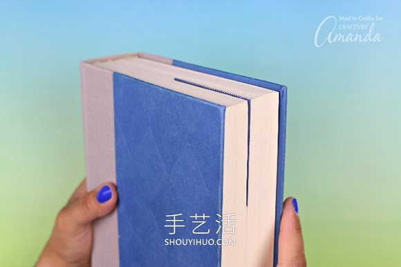 最简单折纸三角形书签的折法图解教程(图4)