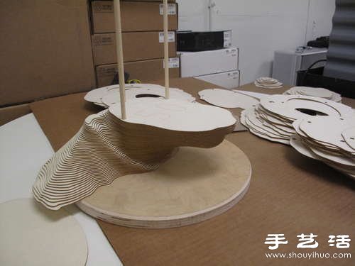 三维激光切割DIY头像模型(图7)