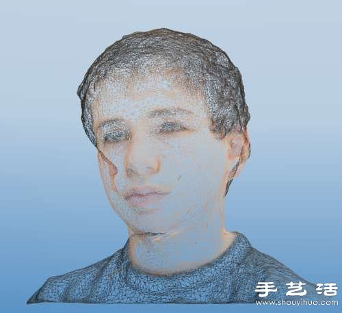 三维激光切割DIY头像模型(图3)