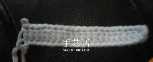 宝宝保暖毛线鞋的编法 手工编织婴儿鞋图解(图44)