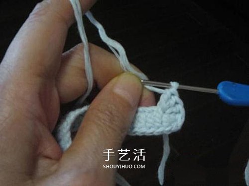 宝宝保暖毛线鞋的编法 手工编织婴儿鞋图解(图45)