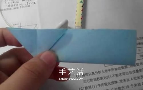 爱心钻石戒指的折法步骤图 还能折可爱情侣款(图4)
