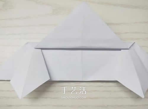 幼儿园简单折纸教程 可爱小飞碟的折法图解(图5)