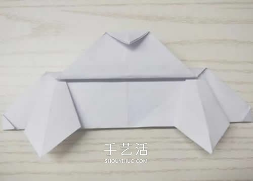 幼儿园简单折纸教程 可爱小飞碟的折法图解(图6)