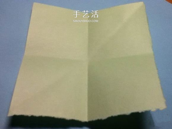 折叠四个爱心 组合成代表幸运的四叶草图解(图4)