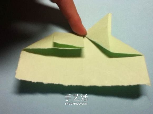 折叠四个爱心 组合成代表幸运的四叶草图解(图10)