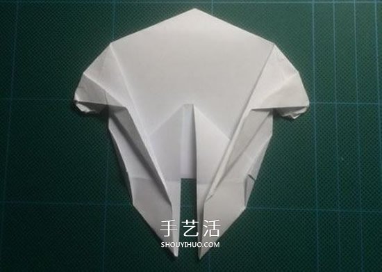 儿童手工折纸大白图解 简单又可爱大白的折法(图17)