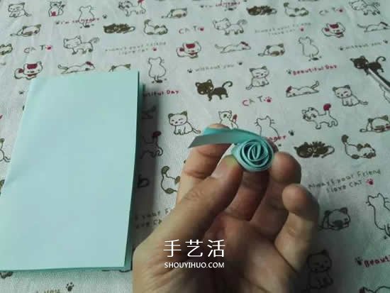 儿童简单纸玩具制作 可以控制海豚游来游去(图13)