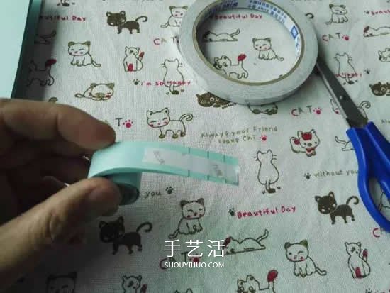 儿童简单纸玩具制作 可以控制海豚游来游去(图14)
