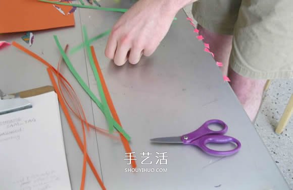 简单纸伞的制作方法图解 可以打开收起！(图10)