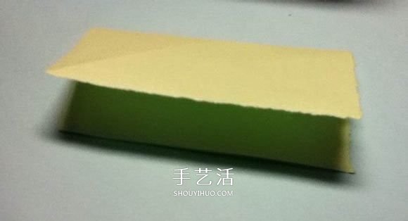 折叠四个爱心 组合成代表幸运的四叶草图解(图2)