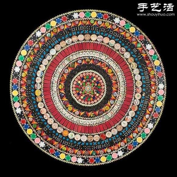 博彩道具创意DIY精美震撼曼陀罗轮(图3)