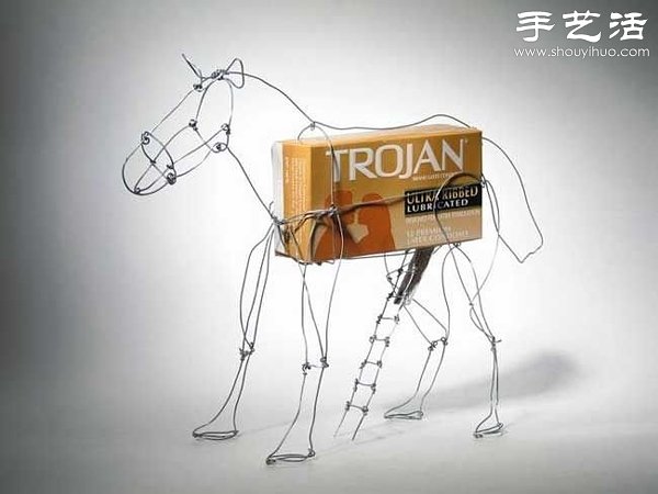 铁丝创意DIY 制作有趣的小玩意(图1)