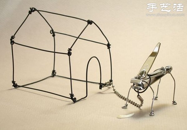 铁丝创意DIY 制作有趣的小玩意(图4)