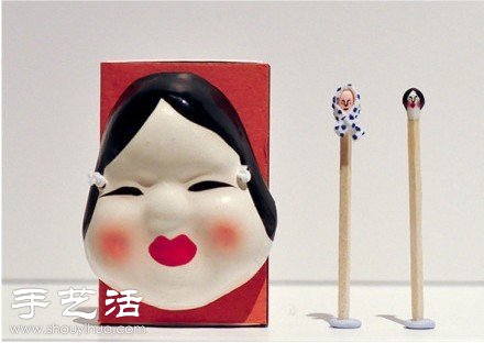火柴棍创意DIY有趣的人物形象(图8)