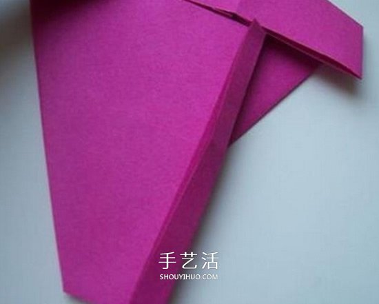 简单鞋子的折法图解 女式纸鞋子怎么折方法(图7)