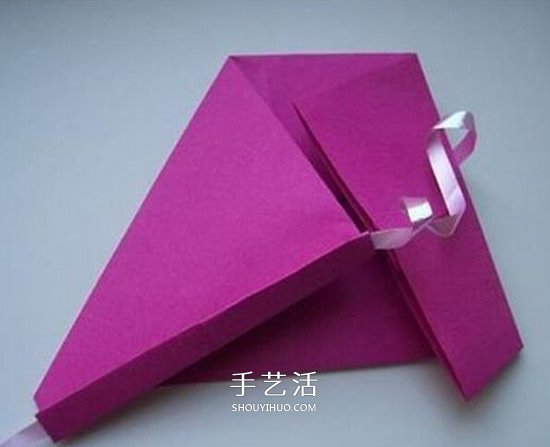 简单鞋子的折法图解 女式纸鞋子怎么折方法(图8)
