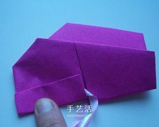 简单鞋子的折法图解 女式纸鞋子怎么折方法(图13)