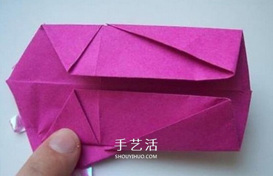 简单鞋子的折法图解 女式纸鞋子怎么折方法(图15)