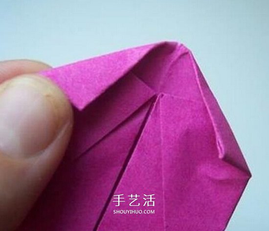 简单鞋子的折法图解 女式纸鞋子怎么折方法(图16)