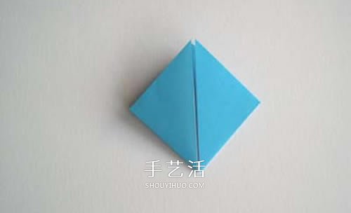 最简单钻石怎么折的方法图解教程(图5)