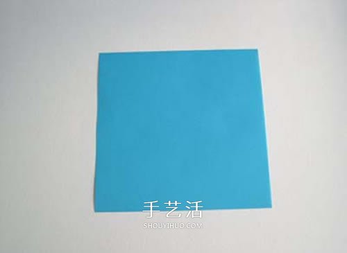 最简单钻石怎么折的方法图解教程(图2)
