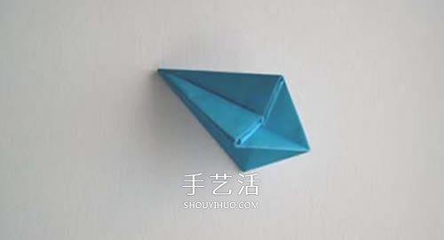 最简单钻石怎么折的方法图解教程(图9)