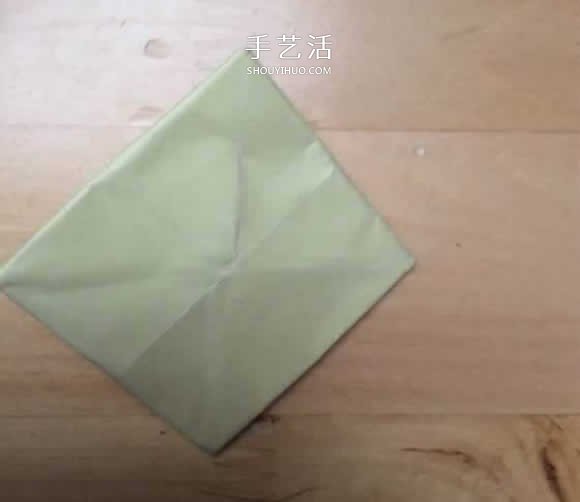 旋转纸陀螺怎么折图解 简单花型陀螺折纸教程(图30)