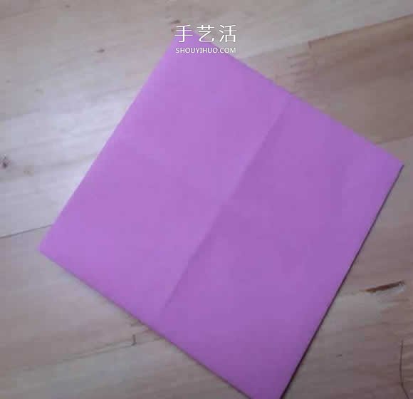 旋转纸陀螺怎么折图解 简单花型陀螺折纸教程(图21)