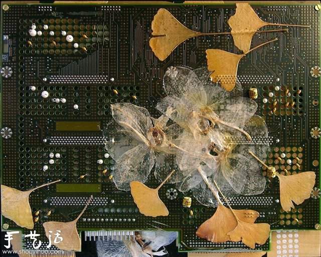 电子垃圾DIY环保艺术画(图2)