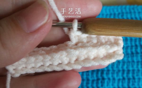 宝宝背带裤编织图解 钩针编织儿童毛线背带裤(图7)