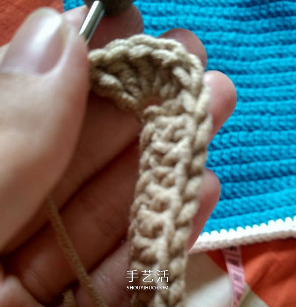 宝宝背带裤编织图解 钩针编织儿童毛线背带裤(图11)