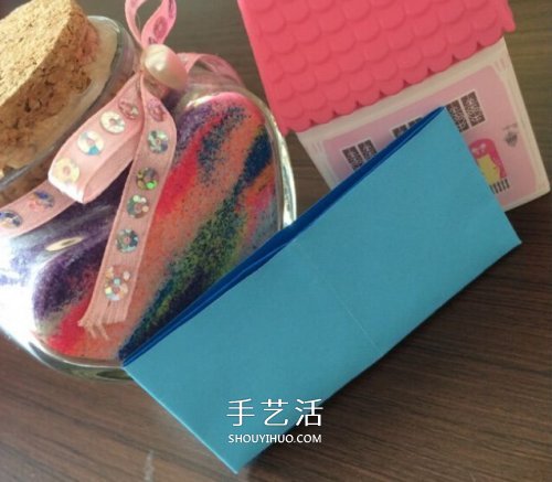 简单几步折叠小纸袋图解 幼儿小钱包折纸方法 - 诺云双维造物网