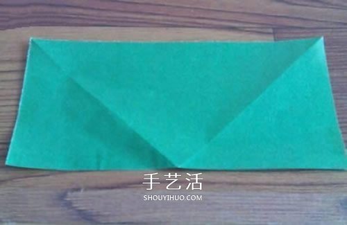 粽子的折法图解简单 纸粽子怎么折的教程(图1)