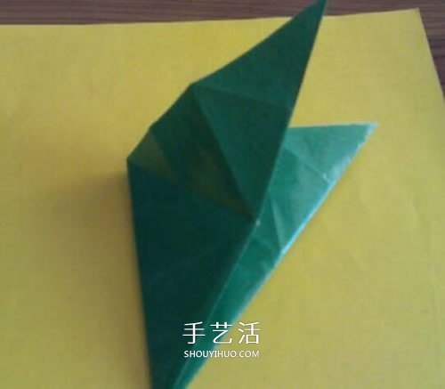 粽子的折法图解简单 纸粽子怎么折的教程(图2)